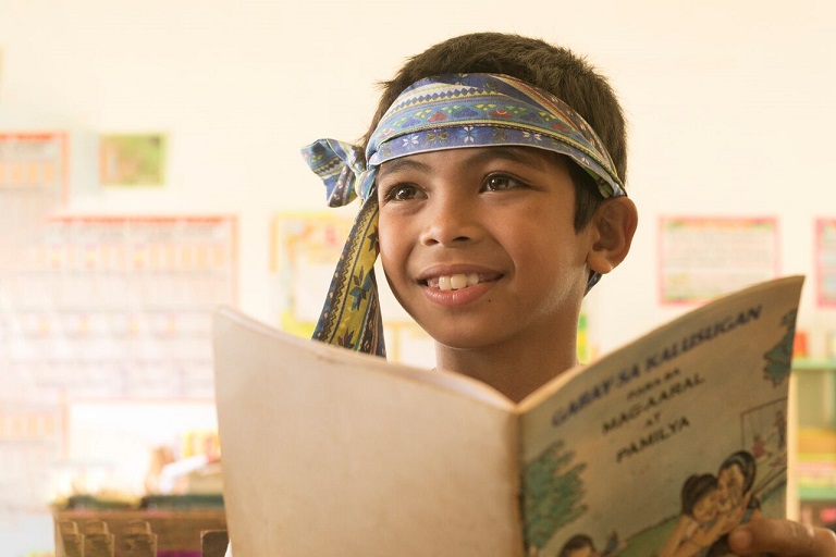 Manobo boy wishes for a library