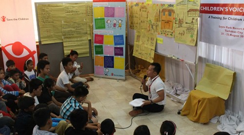 Broadcasting workshop for children