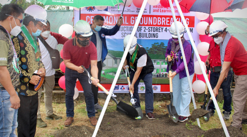 Restoring Livelihoods and Learning Project: Ceremonial Groundbreaking