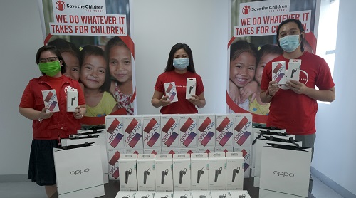 OPPO donates mobile phones to support Project ARAL