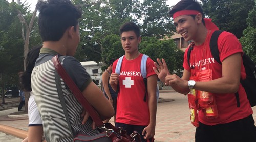 WATCH: Youth join an amazing race to raise HIV awareness