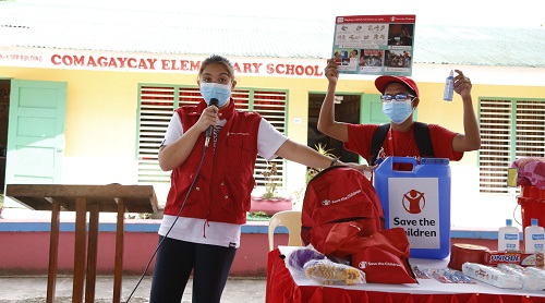 Ria Atayde, Save the Children aid 3,300 typhoon-stricken households in Catanduanes