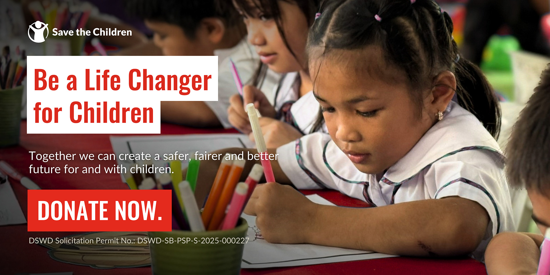Be A Life Changer for Children