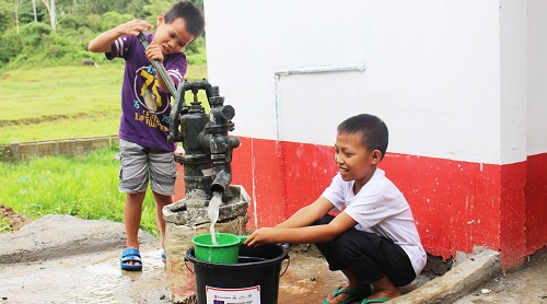 Children have right to functional toilets